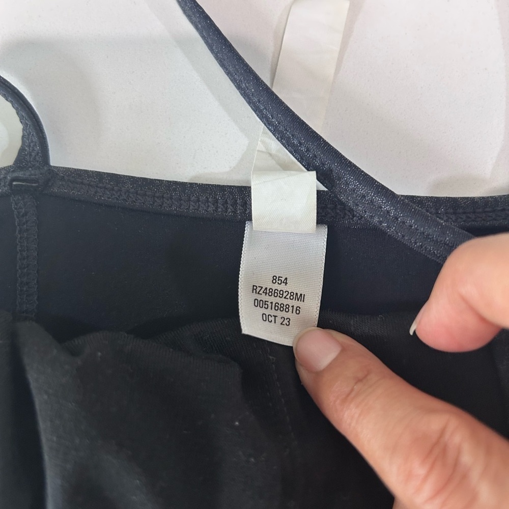 Zella Sleek Black Sports Bra - Picture 7 of 10
